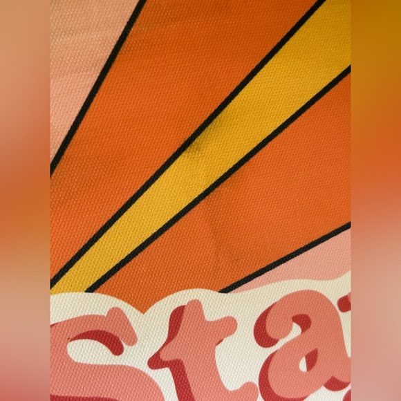 Boho Home Decor Stay Groovy Canvas Wall Art Retro Sunburst Bohemian Room Decor - Picture 7 of 11